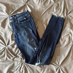 Hollister low rise skinny jeans